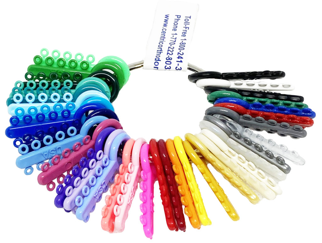 TenTies Elastomerics 1000 per bag Centric Orthodontics